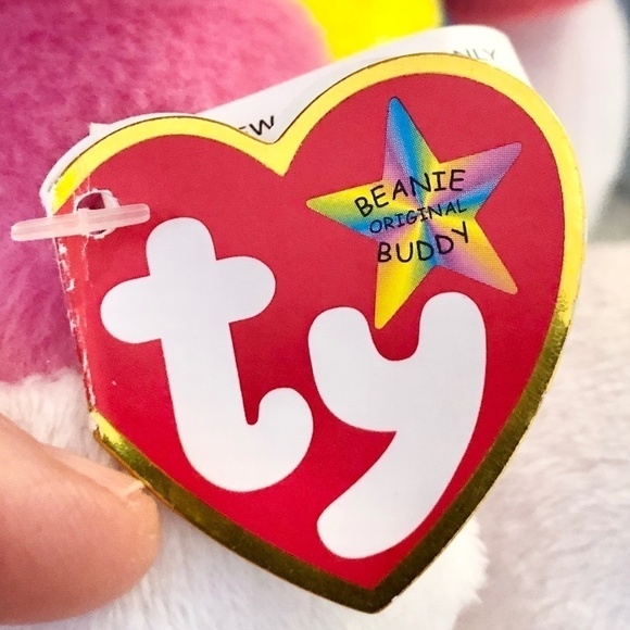 Hello Kitty, Rainbow, Cupcake, 2011, Ty, Beanie Buddy Plush, Very Nice Condition - Picture 11 of 13